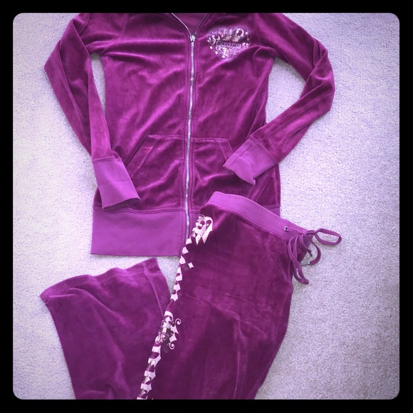 Juicy Couture Pants - Vintage juicy track suit